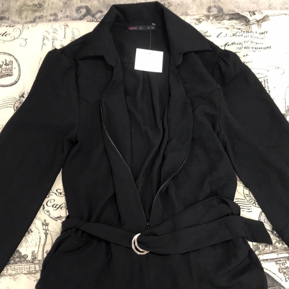 🎁 Fraiche By J Utility Long Sleeve Jumpsuit - Picture 6 of 11